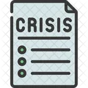 Crisis Document  Icon