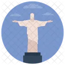 Cristo Redentor Brasil Estatua Ícone