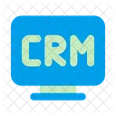 Crm Software Pantalla Icono