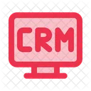 Crm Software Pantalla Icono