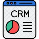 Crm Cliente Gestion Icono