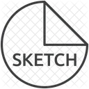 Esquisse Fichier Format Icône