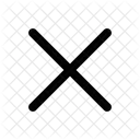 Cross Delete Erase Icon