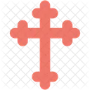 Cross Pray Christian Icon