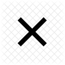Cross Delete Cancel Icon