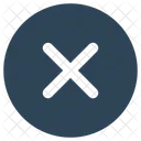 Circle Cross Cancel Icon