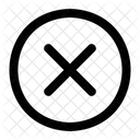 Cross Delete Cancel Icon