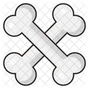 Crossbone Danger Medical Icon