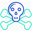 Crossbone Skull Danger Icon