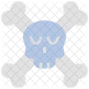 Halloween Scary Crossbones Icon