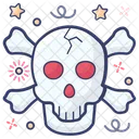 Crossbones Danger Symbol Halloween Bones Icon