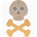 Crossbones Danger Deadly Icon