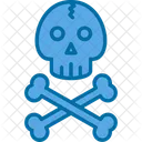 Crossbones Danger Deadly Icon