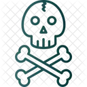 Crossbones Danger Deadly Icon