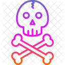 Crossbones Danger Deadly Icon