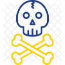 Crossbones Danger Deadly Icon