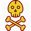 Crossbones Danger Deadly Icon