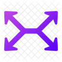 Crossed Arrows  Icon