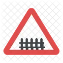 Level Crossing Gates Icon