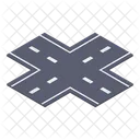 Crossway Road Road Intersection Crossroads Icon