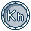 Crotian Kuna Currency Coin Icon