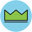 Crown Shape Designing Icon