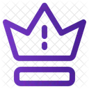 Crown King Gold Icon