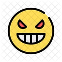 Cruel Vicious Angry Icon