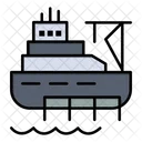 Ship Boat Cargo Icon