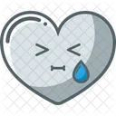 Set Light Heart Emoji Icon アイコン