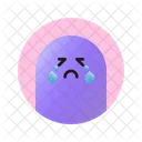 Crying Face  Icon