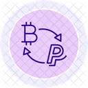 Crypto Futures Line Icon Icon