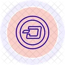 Crypto Market Analysis Line Icon Icon