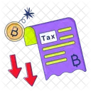 Crypto Taxes Money Finance Symbol