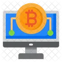 Bitcoin Cryptocurrency Currency アイコン