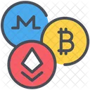 Bitcoin Coin Cryptocurrency Icon