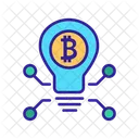 Ico Bitcoin Concept Icon