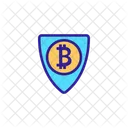 Ico Bitcoin Contour Icon