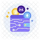 Cryptocurrency wallet  Icon