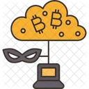 Cryptojacking Mining Cryptocurrency Icon