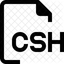 Csh Datei Dokument Symbol