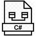 Dateierweiterung C Shape Erweiterung Symbol