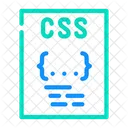 Css Archivo Formato Icono