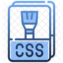 CSS 파일 CSS 문서 파일 아이콘