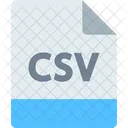 CSVファイル  アイコン