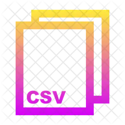 Csv File  Icon