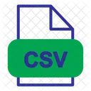 Csv File  Icon