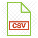 Csv File  Icon