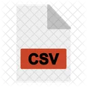 Csv File  Icon