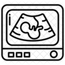 Ct Scan Baby Monitoring Monitor Icon